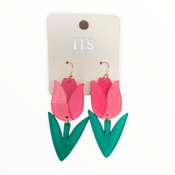 Tulip earrings