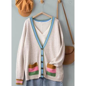 Stripe galore cardigan