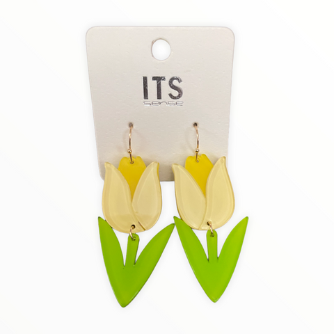 Tulip earrings