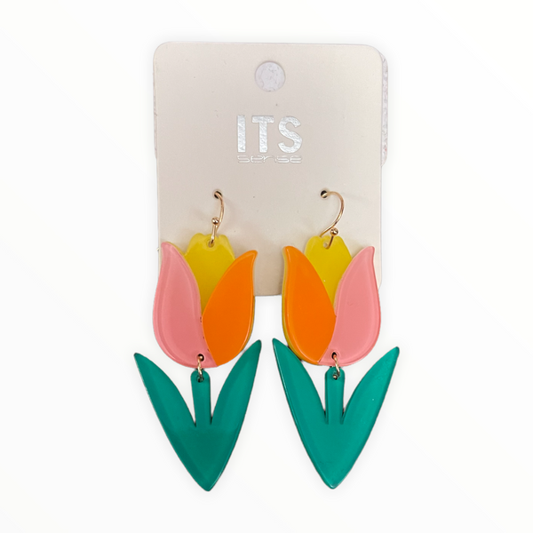 Tulip earrings