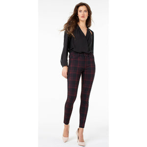 Liverpool Madonna legging in red plaid