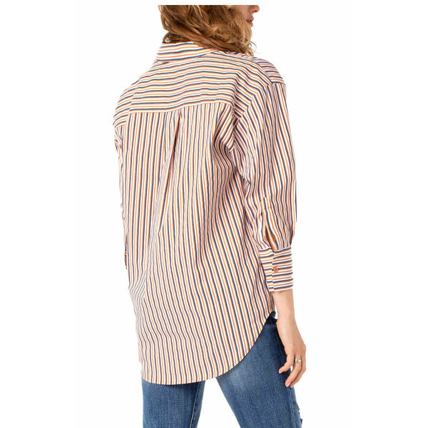 Oversized classic button down